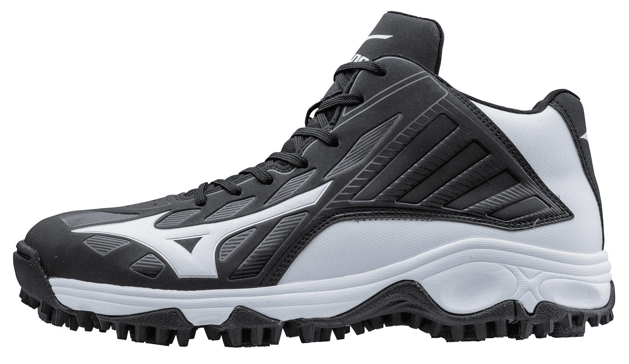 Mizuno Men's 9-Spike Advanced Erupt Mid Baseball Turf Shoe