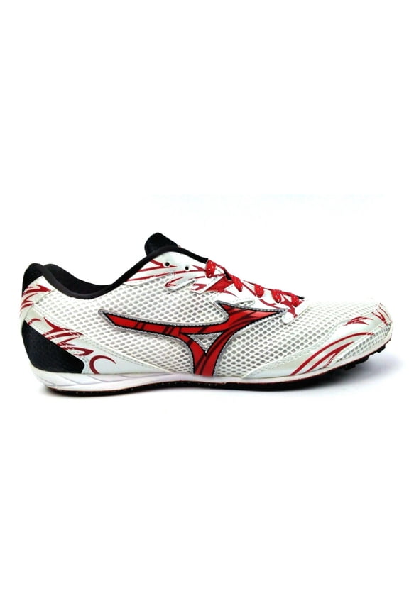 Mizuno Men's Cleated Running Shoes Tempo LD Track and Field White Red Black New