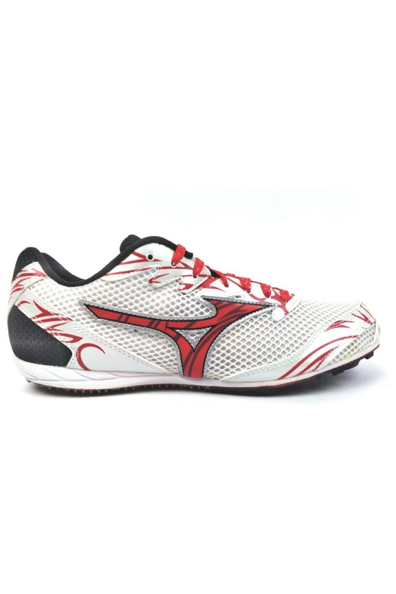 Mizuno Men's Running Shoes Track and Field Tempo LD Round Toe White Red Black