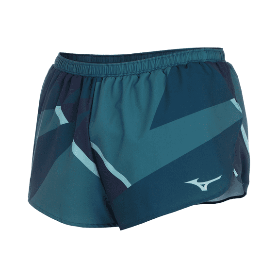 Mizuno Men's Printable 2 Inch Short, Size Large, 21.Run.Hydro (Sm69)