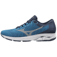 thumbnail image 1 of Mizuno Men's Rider Waveknit™ 3 Running Shoe, Size 10.5, Campanula-Vapor Bl (5Gvb), 1 of 5