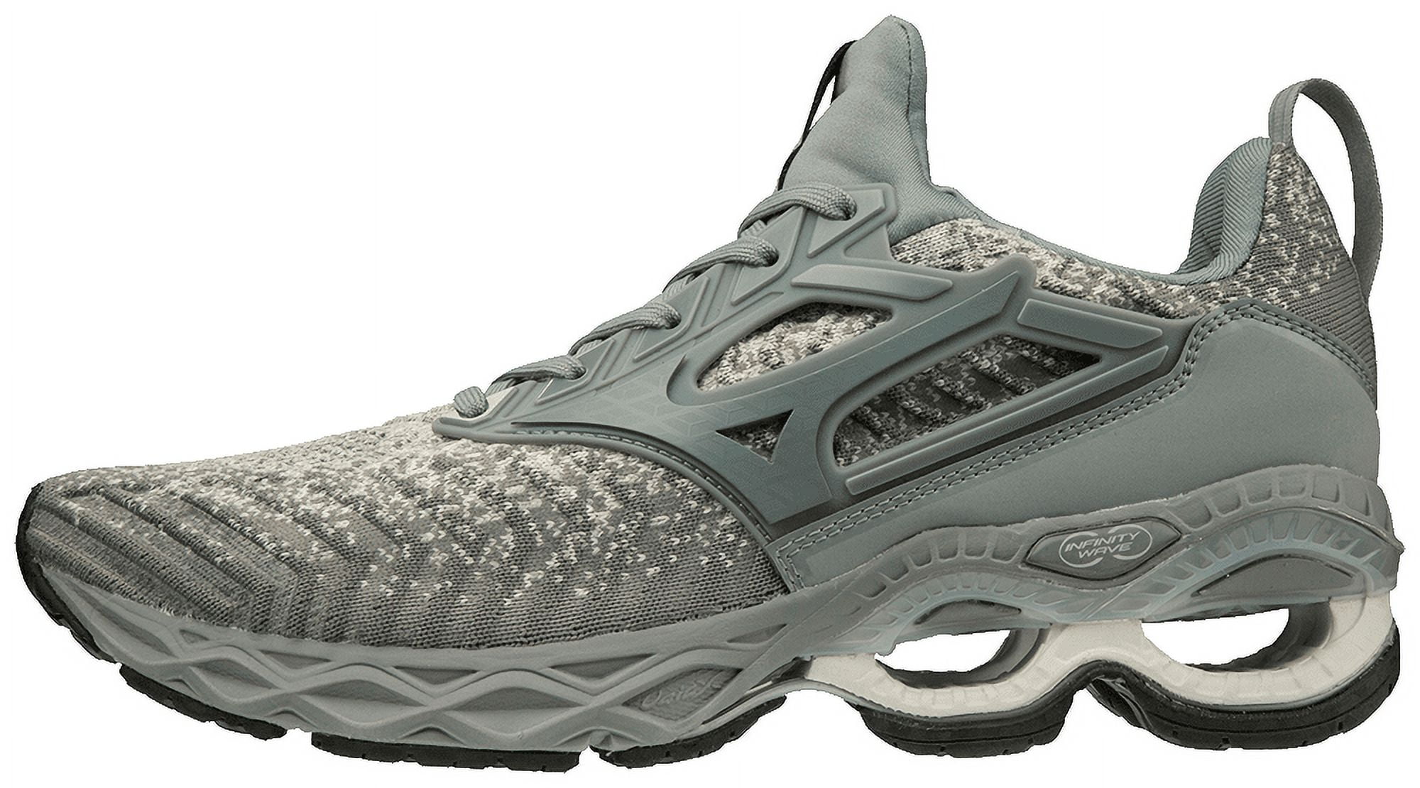 Mizuno Men s Wave Creation Waveknit 2 Running Shoe Size 12 Monument 9B9b