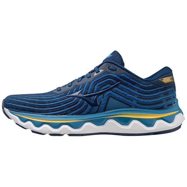 Mizuno Men's Wave Horizon 6 Running Shoe, Estate Blue, 10.5