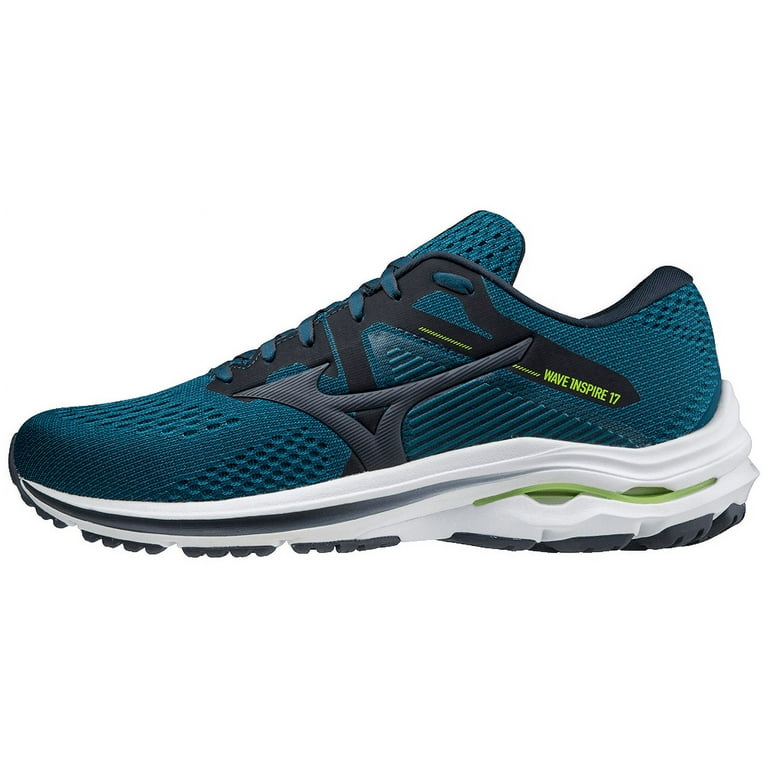 Mizuno Men s Wave Inspire 17 Running Shoe Size 9.5 Harbor Bl India Ink Hb53 Walmart