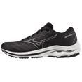 thumbnail image 1 of Mizuno Men's Wave Inspire 18 2E Running Shoe, Size 10.5, Black-Silver (9073), 1 of 8