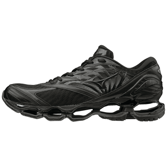 Mizuno Men's Wave Prophecy 8 Running Shoe, Size 14, Black (9090)
