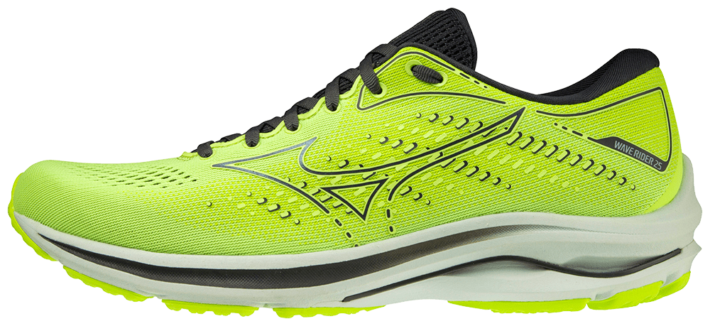 mizuno men's wave rider 22 knit running shoe