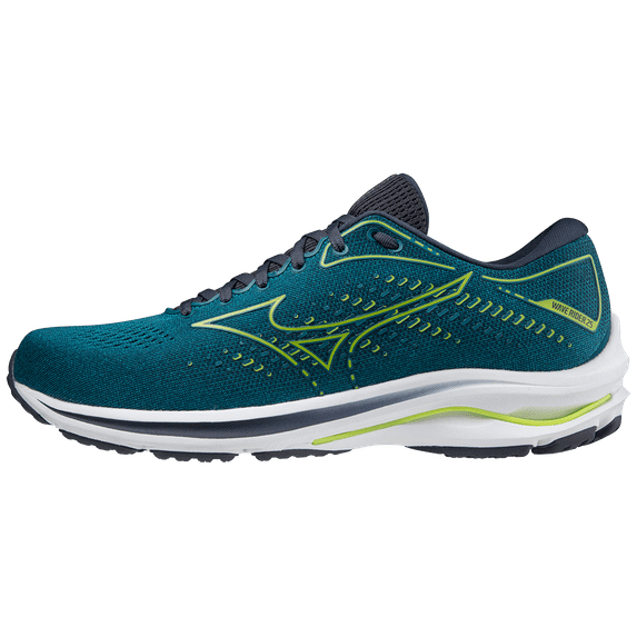 Mizuno Men's Wave Rider 25 Running Shoe, Size 14, Harbor Blue (Hbhb)