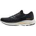 thumbnail image 1 of Mizuno Men's Wave Rider 26 Running Shoe, Size 13, Odysy Gry-Mtalc Gry (9Zmg), 1 of 4