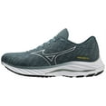 thumbnail image 1 of Mizuno Men's Wave Rider 26 Running Shoe, Size 9.5, Gobln Bl-Vaprus Gry (Gbvb), 1 of 3