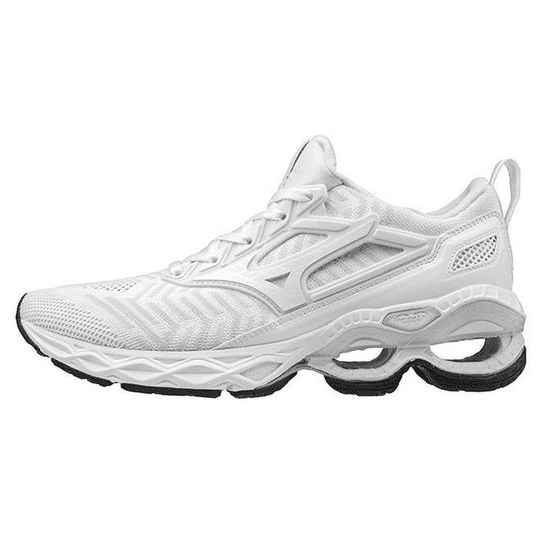 Mizuno White and Gray Men\'s Athletic Shoes Mizuno Wave Enforce Tour 2 Mens Tennis Shoe - White/Black  main image 3