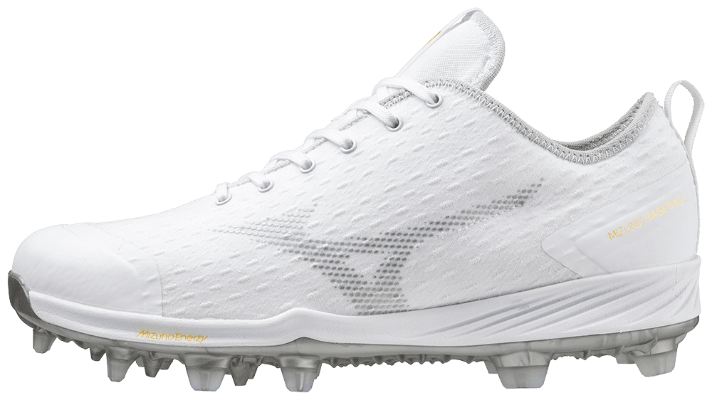 Mizuno Mizuno Dominant 4 Low Tpu Men s Molded Baseball Cleat Size 8.5 White 0000