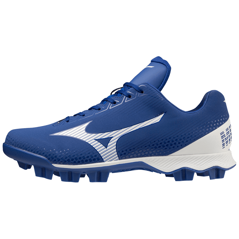 Mizuno Mizuno Wave Lightrevo Tpu Men s Molded Low Baseball Cleat Size 12 Royal White 5200 Walmart