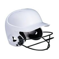 Mizuno MVP Series Solid Batting Helmet with Fastpitch Softball Mask