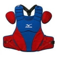 thumbnail image 1 of Mizuno Samurai Baseball Catcher's Chest Protector 15", Size No Size, Royal-Red (5210), 1 of 2