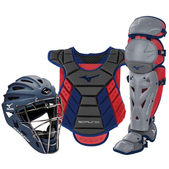 Mizuno Samurai Womens Boxed Catcher's Gear Set (14-15")