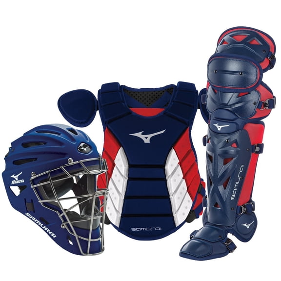 Mizuno Samurai Youth 14" Baseball Boxed Catcher's Gear Set 14"