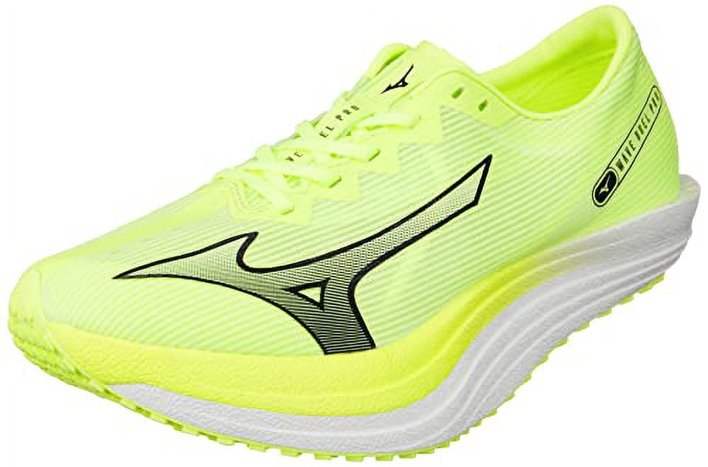Mizuno] Track and Field Shoes Wave Duel PRO QTR Lime x Black x