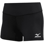 Mizuno Victory 3.5" Inseam Volleyball Shorts, Size Extra Small, Black (9090)