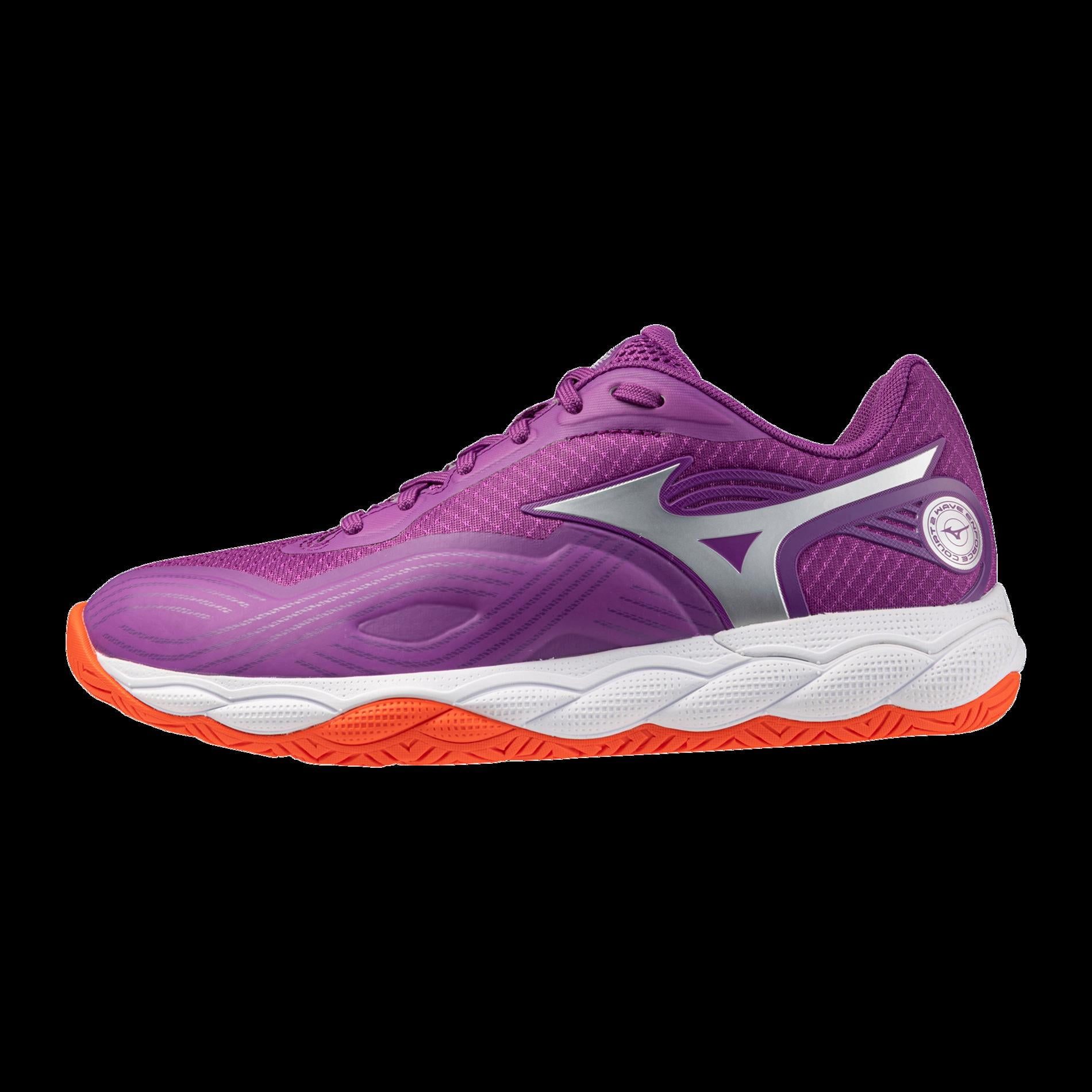 Mizuno Wave Enforce Court 2 AC Women's Tennis Shoe, DAHLIA-GALAXY ...