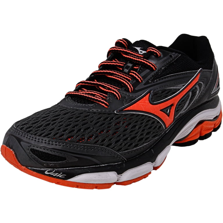 Mizuno Black and Red Athletic Shoes with Dynamic Design Wave Prophecy LS Sneaker Collection - Mizuno USA main image 4
