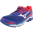 thumbnail image 1 of Mizuno Wave Inspire 13 Running Shoe for Women - 6N - Blue / White / Pink, 1 of 5