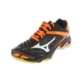 thumbnail image 1 of Mizuno Wave Lightning Z3 Volleyball Shoe - 8.5M - Black / White / Orange, 1 of 3