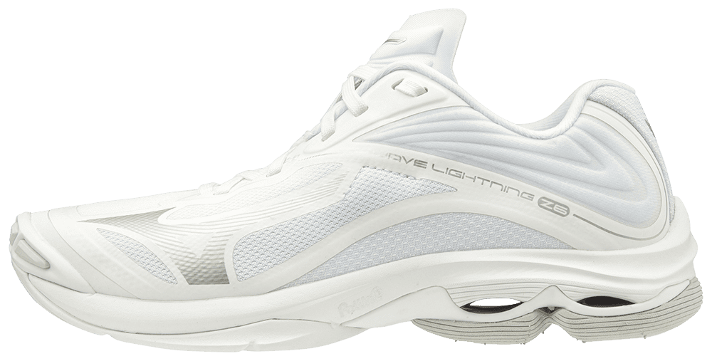 Mizuno Wave Lightning Z6 Women's Volleyball Shoe, Size 13, White