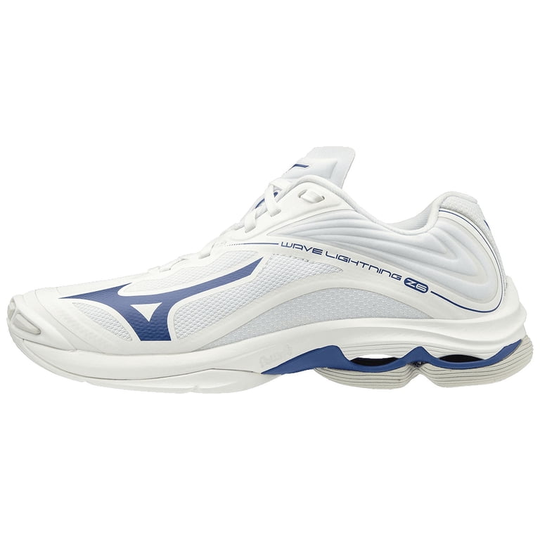 Mizuno Wave Lightning Z6 Women's Volleyball Shoe, Size 8.5, White