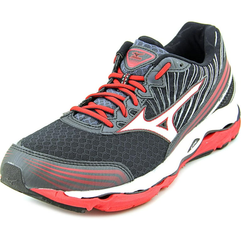 Mizuno Wave Paradox Men Round Toe Synthetic Black Running Shoe