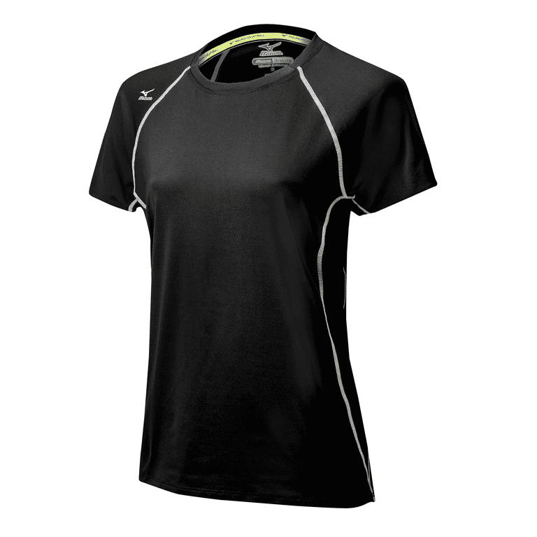 Mizuno Women s Core Balboa 3.0 Short Sleeve Volleyball Jersey Size Extra Small Black White 9000