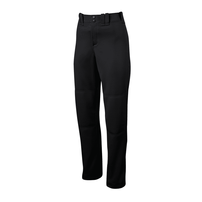 Mizuno Women s Full Length Softball Pant Size Extra Small Black 9090 Walmart