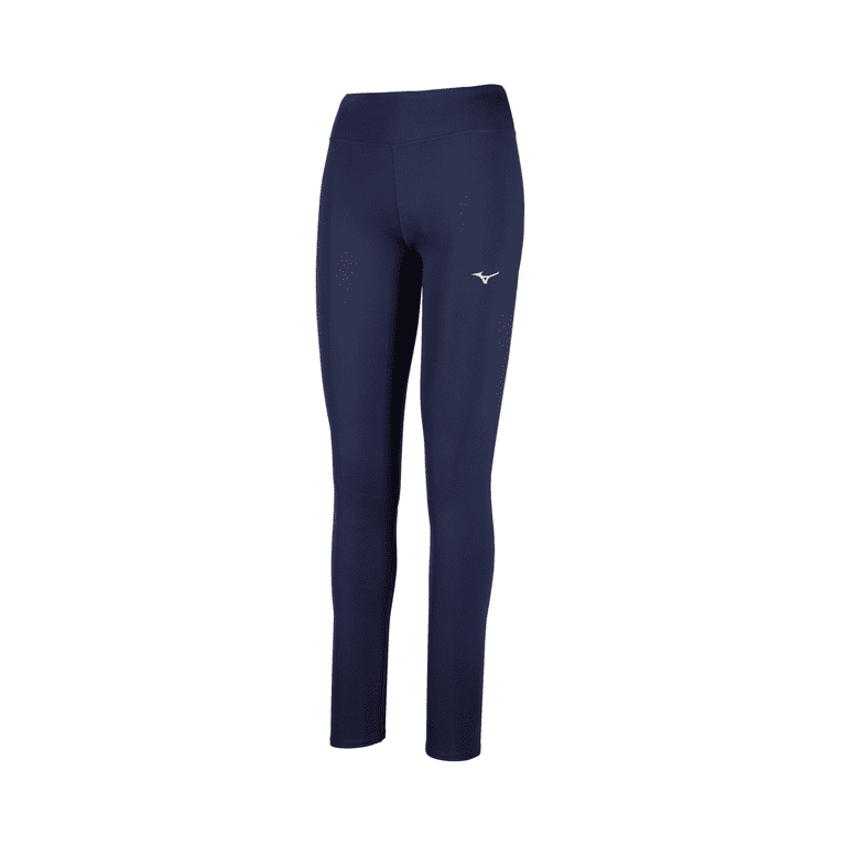 MIZUNO Navy Women's Volleyball Warm-up Pants. Poly-spandex. Size