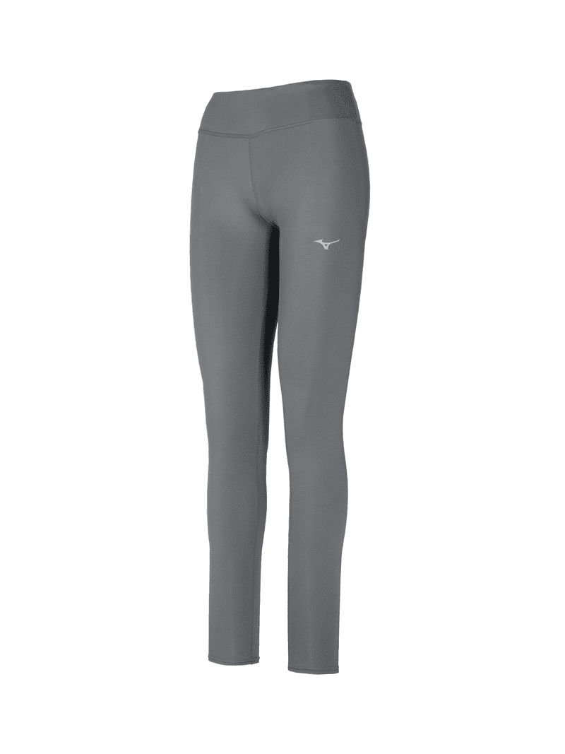 Mizuno Women's Full Length Tight, Size Large, Quiet Shade (9I9i