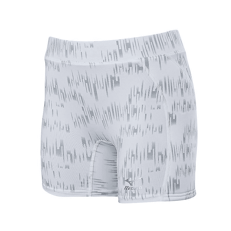 Mizuno Women's Nighthawk Sliding Shorts, Size Extra Extra Large, White