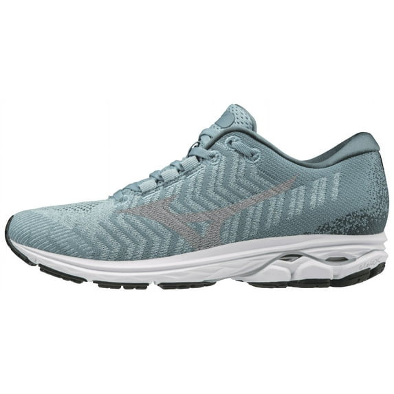 Mizuno Women's Rider Waveknit™ 3 Running Shoe, Size 10, Blue Fog-Vapor Bl (Bfvb)