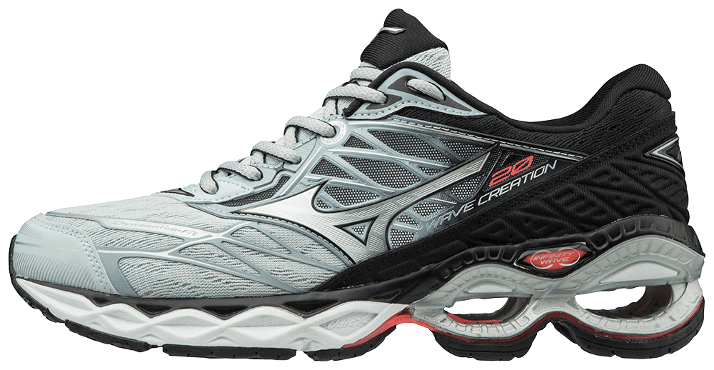mizuno running donna argento