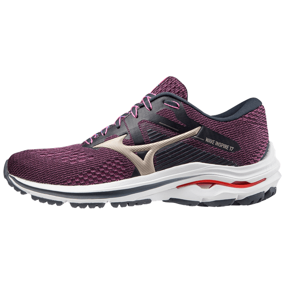 Mizuno Women's Wave Inspire 17 Running Shoe, Size 10, India Ink (5353)
