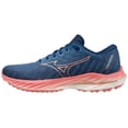 thumbnail image 1 of Mizuno Women's Wave Inspire 19 Running Shoe, Size 6.5, Bl Quartz-Peach Bud (Bq22), 1 of 1