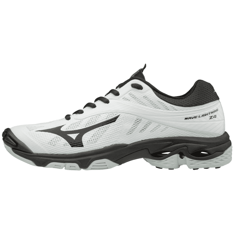 Mizuno Women s Wave Lightning Z4 Volleyball Shoe Size 7 White Black 0090 Walmart