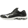 thumbnail image 1 of Mizuno Women's Wave Lightning Z6 Volleyball Shoe, Size 13, Black-Silver (9073), 1 of 1