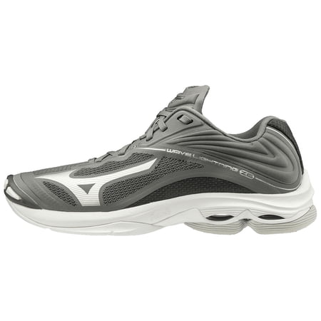 Mizuno Women's Wave Lightning Z6 Volleyball Shoe, Size 6.5, Grey (9191)