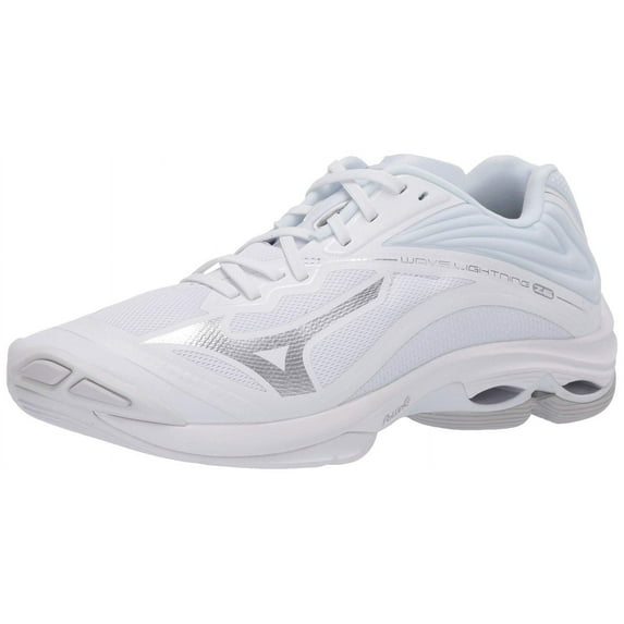 Mizuno Women's Wave Lightning Z6 Volleyball Shoe, Size 8.5, White (0000)