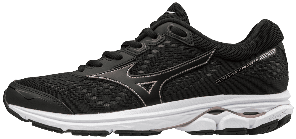 Mizuno wave rider 22 black rose gold discount
