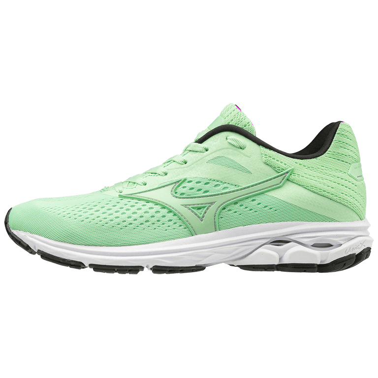Mizuno Women s Wave Rider 23 Running Shoe Size 10.5 Patina Green 4949 Walmart