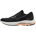 thumbnail image 1 of Mizuno Women's Wave Rider 26 Running Shoe, Size 6, Odysy Gry-Quiksilvr (9Zqs), 1 of 1