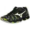 thumbnail image 1 of Mizuno Women's Wave Tornado 8 Volleyball Shoe,Black/White,6.5 M US, 1 of 4
