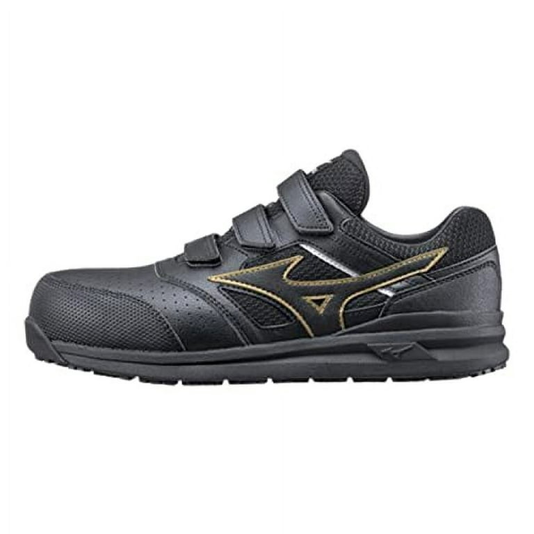 [Mizuno] Work Shoes Safety Shoes All Mighty LSⅡ22L WIDE Mens Black×Gold  25.0 cm 4E