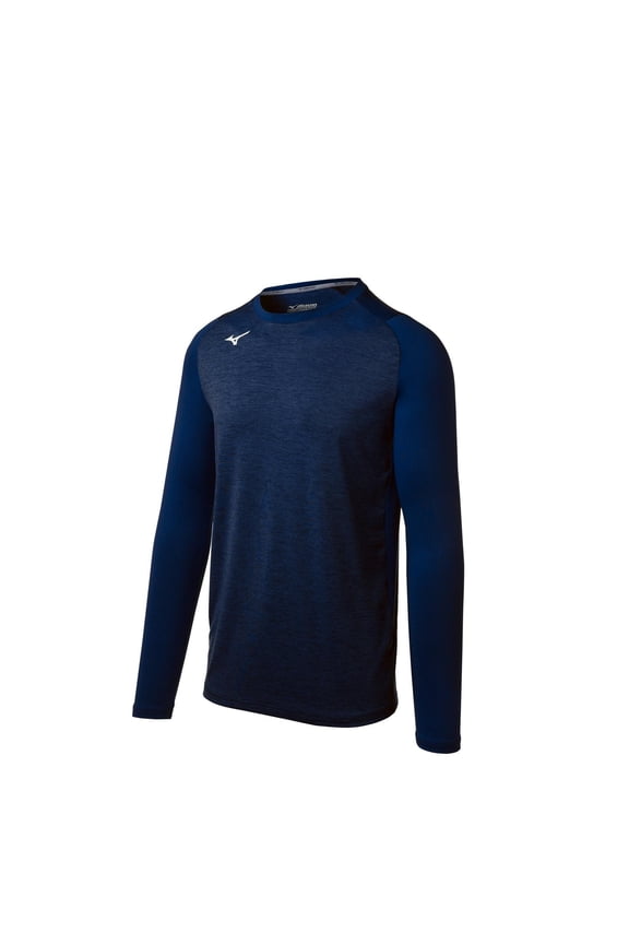 Mizuno Youth Boy's Mizuno Alpha Stretch Sleeve Crew