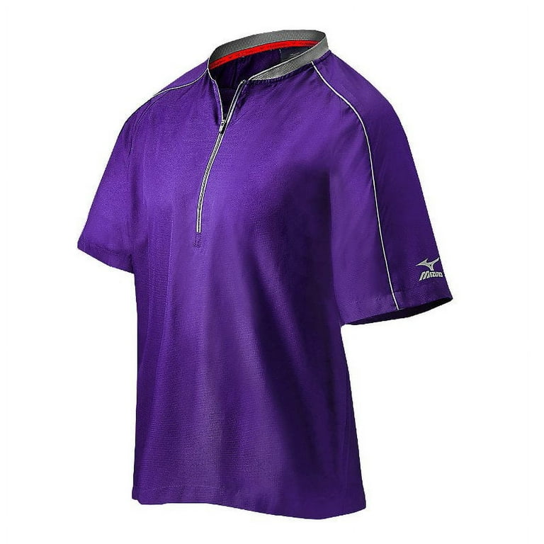 Mizuno youth comp short sleeve batting jacket top